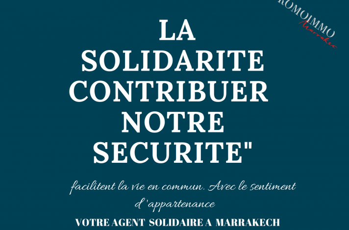 AGENT SOLIDAIRE PROMO IMMO MARRAKECH #  CORONA VIRUS