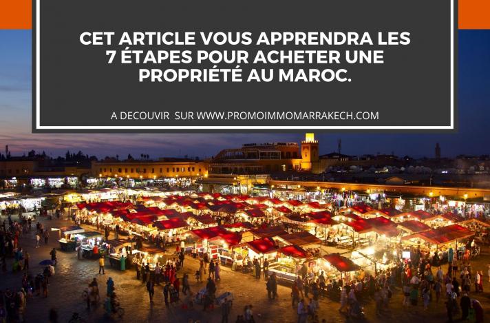 Comment faire pour acheter un bien au Maroc ?